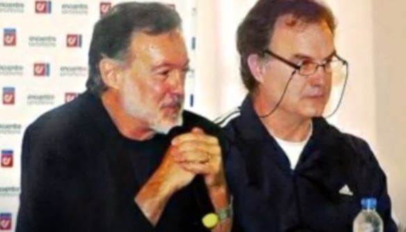 Lidia Caldera husband Rafael Pedro Bielsa and son Marcelo Bielsa.